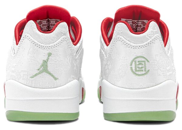 Jordan 5 Retro Low CLOT White Silk 20th Anniversary CLOT-AJ5-WHT-FF - Brosneaker photo 2