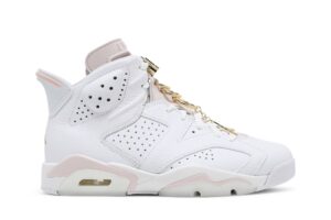 Jordan 6 Retro Gold Hoops (Women's) DH9696-100 - Brosneaker photo 1