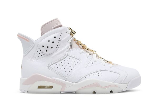 Jordan 6 Retro Gold Hoops (Women's) DH9696-100 - Brosneaker photo 1