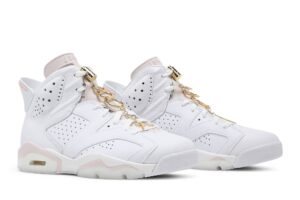 Jordan 6 Retro Gold Hoops (Women's) DH9696-100 - Brosneaker photo 8