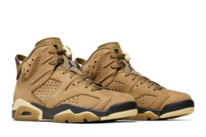 Jordan 6 Retro Gore-Tex Brown Kelp (Women's) FD1643-300 - Brosneaker photo 8