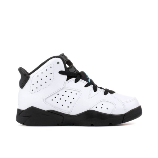 Jordan 6 Retro White Hyper Jade Black (PS) 384666-122 - Brosneaker photo 1