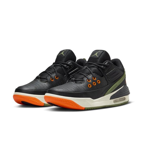 Jordan Max Aura 5 Black Bright Mandarin Sail Sky J Light Olive DZ4353-003 - Brosneaker photo 4