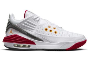 Jordan Max Aura 5 White Cardinal Red DZ4353-160 - Brosneaker photo 1