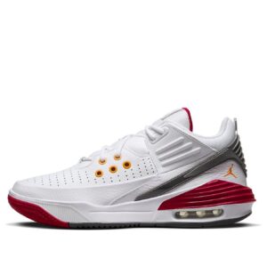 Jordan Max Aura 5 White Cardinal Red DZ4353-160 - Brosneaker photo 2