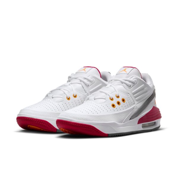 Jordan Max Aura 5 White Cardinal Red DZ4353-160 - Brosneaker photo 3