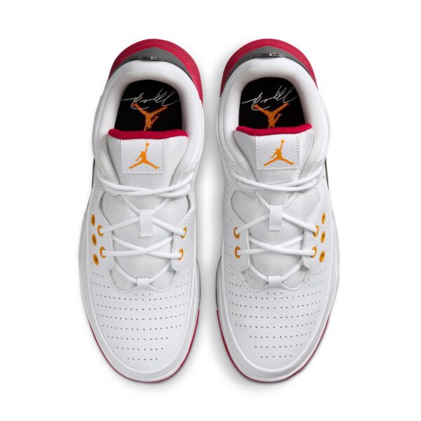 Jordan Max Aura 5 White Cardinal Red DZ4353-160 - Brosneaker photo 4