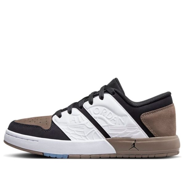Jordan Nu Retro 1 Low White Palomino Black (GS) FB4412-102 - Brosneaker photo 2
