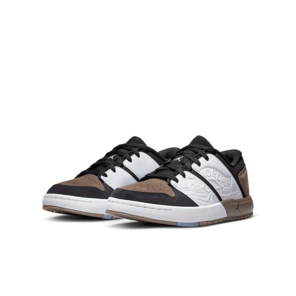 Jordan Nu Retro 1 Low White Palomino Black (GS) FB4412-102 - Brosneaker photo 4