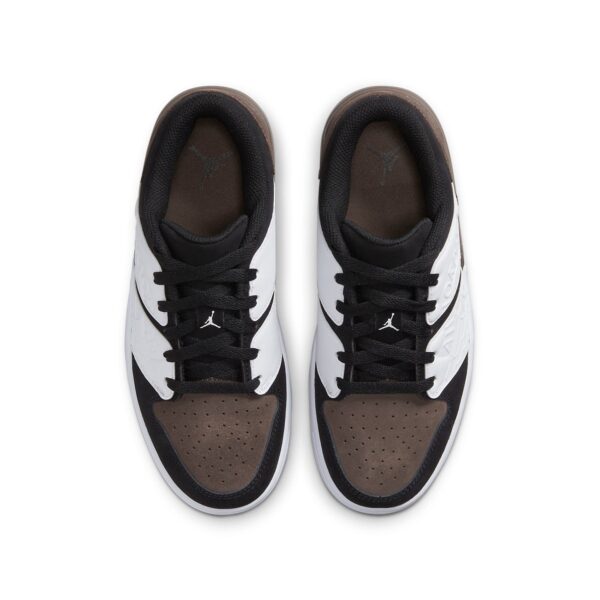 Jordan Nu Retro 1 Low White Palomino Black (GS) FB4412-102 - Brosneaker photo 5