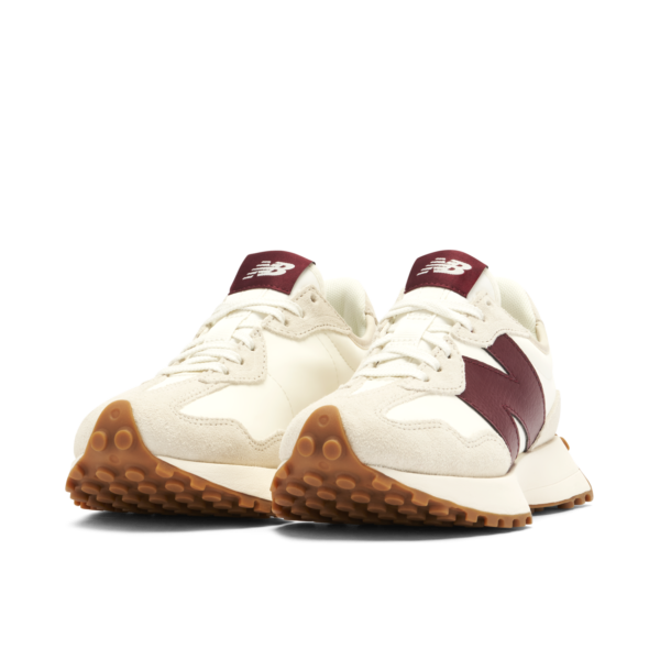 New Balance 327 Moonbeam Classic Burgundy (Women's) WS327KA - Brosneaker photo 4