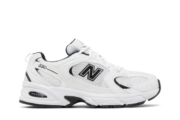 New Balance 530 White Black Details MR530EWB - Brosneaker photo 1