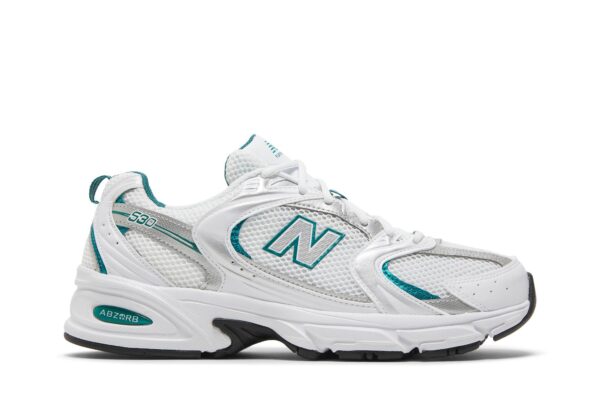 New Balance 530 White Silver Green MR530AB - Brosneaker photo 1
