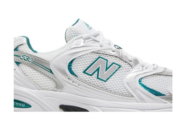 New Balance 530 White Silver Green MR530AB - Brosneaker photo 2