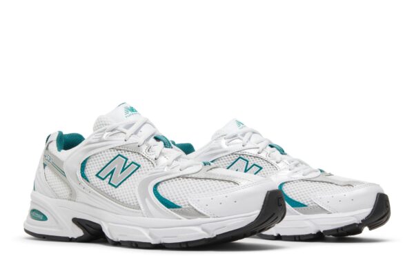 New Balance 530 White Silver Green MR530AB - Brosneaker photo 8