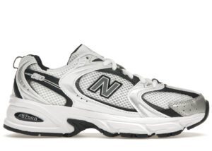 New Balance 530 White Silver Metallic Black MR530LB - Brosneaker photo 1