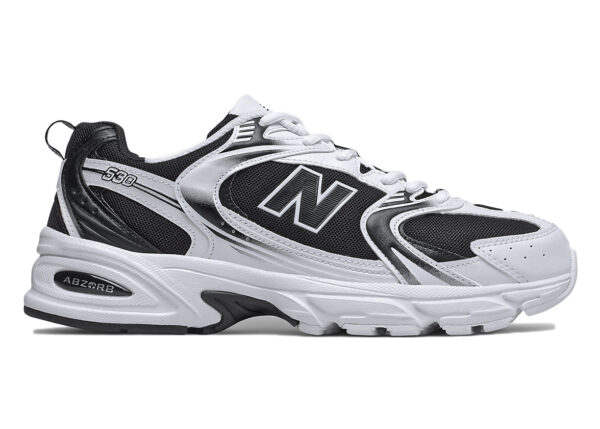 New Balance 530v2 White Black MR530SJ - Brosneaker photo 1