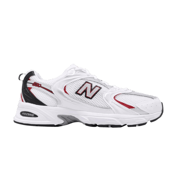 New Balance 530v2 White Silver Red MR530SA - Brosneaker photo 1