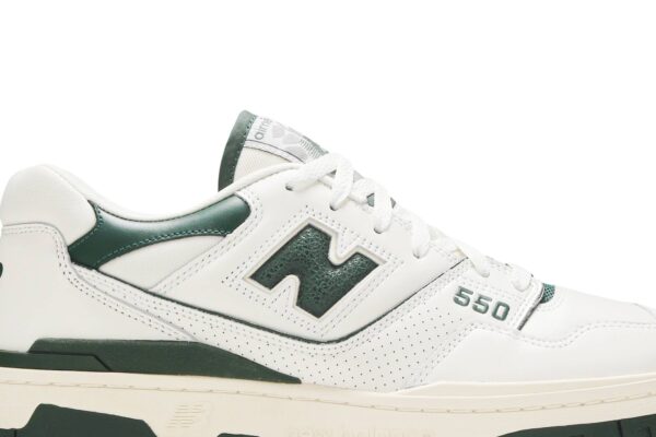 New Balance 550 Aime Leon Dore White Green BB550ALD - Brosneaker photo 2