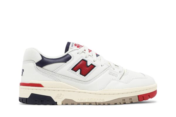 New Balance 550 Aime Leon Dore White Navy Red BB550A3 - Brosneaker photo 1