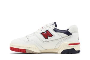New Balance 550 Aime Leon Dore White Navy Red BB550A3 - Brosneaker photo 3