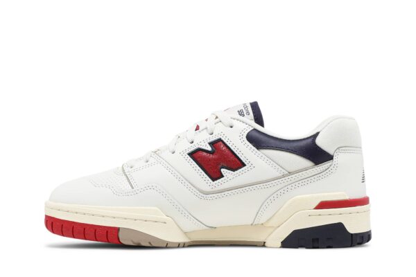 New Balance 550 Aime Leon Dore White Navy Red BB550A3 - Brosneaker photo 3