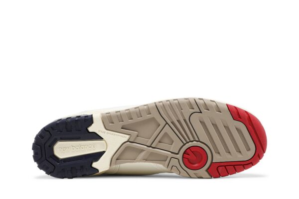 New Balance 550 Aime Leon Dore White Navy Red BB550A3 - Brosneaker photo 4