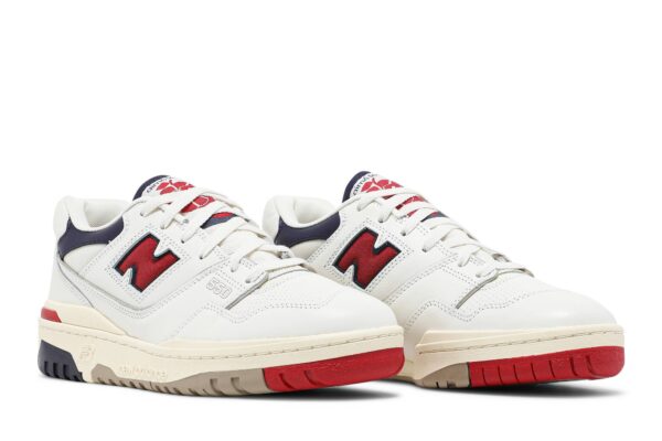 New Balance 550 Aime Leon Dore White Navy Red BB550A3 - Brosneaker photo 8