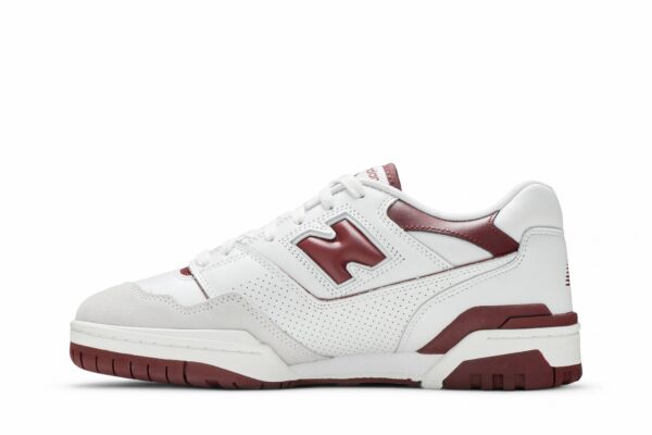 New Balance 550 Sea Salt Burgundy BB550LI1 - Brosneaker photo 3