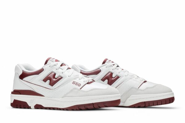 New Balance 550 Sea Salt Burgundy BB550LI1 - Brosneaker photo 8