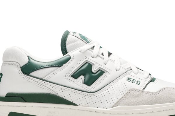 New Balance 550 White Green BB550WT1 - Brosneaker photo 2