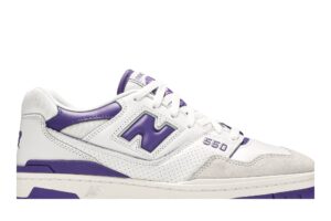 New Balance 550 White Purple BB550WR1 - Brosneaker photo 2