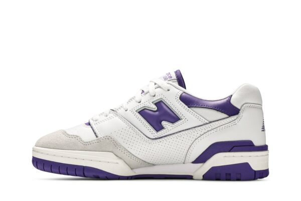 New Balance 550 White Purple BB550WR1 - Brosneaker photo 3