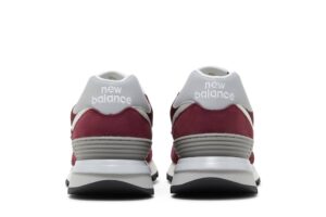 New Balance 574 Burgundy Silver U574LGAA - Brosneaker photo 6