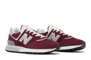 New Balance 574 Burgundy Silver U574LGAA - Brosneaker photo 8