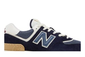 New Balance 574 Navy White Beige U574LGBB - Brosneaker photo 2