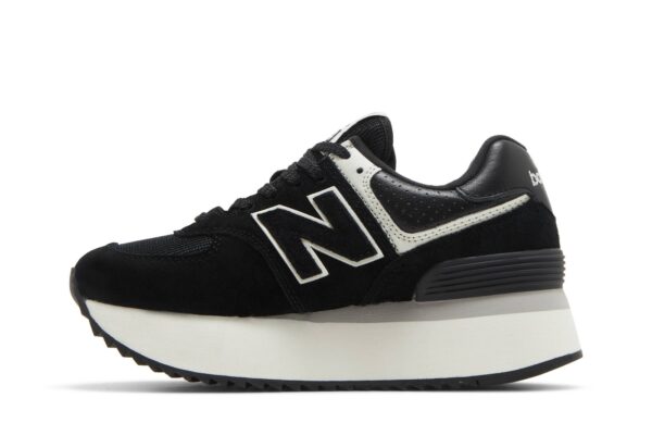 New Balance 574 Plus Black (Women's) WL574ZAB - Brosneaker photo 3
