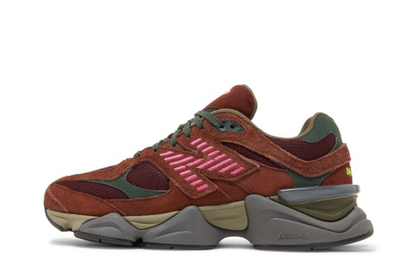 New Balance 9060 Rich Oak Burgundy U9060BUR - Brosneaker photo 3