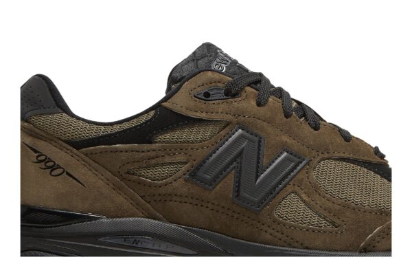 New Balance 990v3 MiUSA JJJJound Brown Black M990JJ3 - Brosneaker photo 2