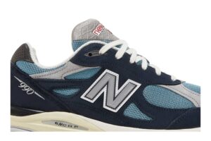 New Balance 990v3 MiUSA Teddy Santis Navy Castlerock M990TE3 - Brosneaker photo 2
