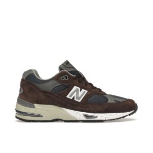 New Balance 991 Brown Navy Grey M991BNG - Brosneaker photo 1