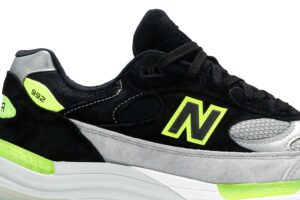 New Balance 992 MiUSA Black Grey Volt M992TQ - Brosneaker photo 2