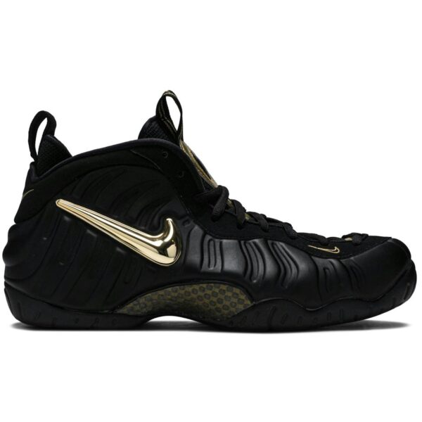 Nike Air Foamposite Pro Black Metallic Gold 624041-009 - Brosneaker photo 1