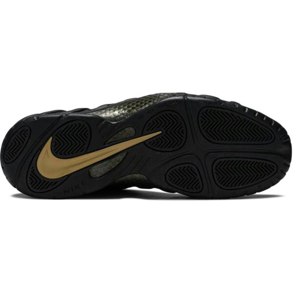 Nike Air Foamposite Pro Black Metallic Gold 624041-009 - Brosneaker photo 4