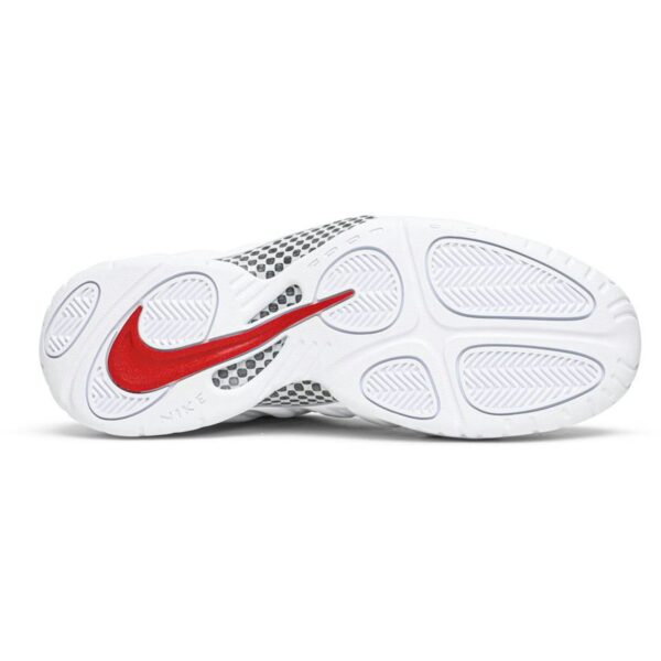 Nike Air Foamposite Pro White Black University Red 624041-103 - Brosneaker photo 4