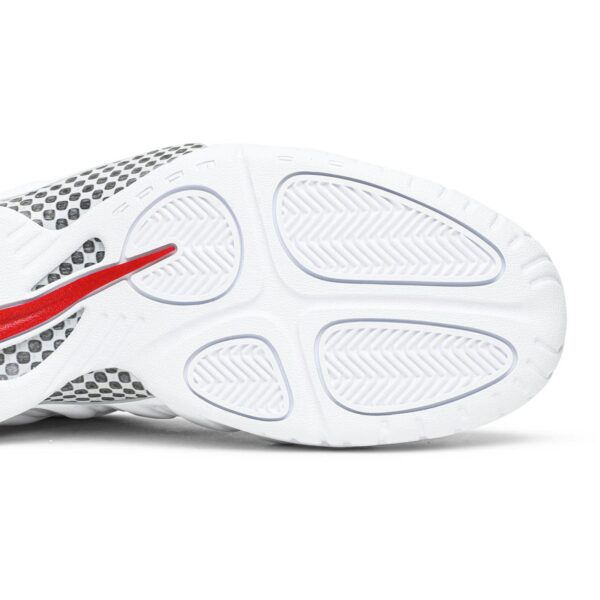 Nike Air Foamposite Pro White Black University Red 624041-103 - Brosneaker photo 5