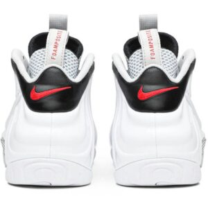 Nike Air Foamposite Pro White Black University Red 624041-103 - Brosneaker photo 6