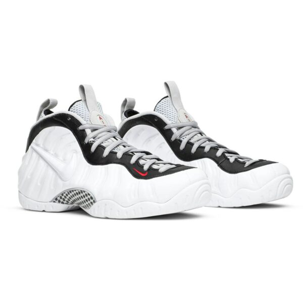 Nike Air Foamposite Pro White Black University Red 624041-103 - Brosneaker photo 8