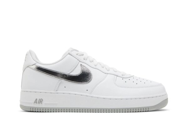 Nike Air Force 1 '07 Low Color of the Month White Metallic Silver DZ6755-100 - Brosneaker photo 1