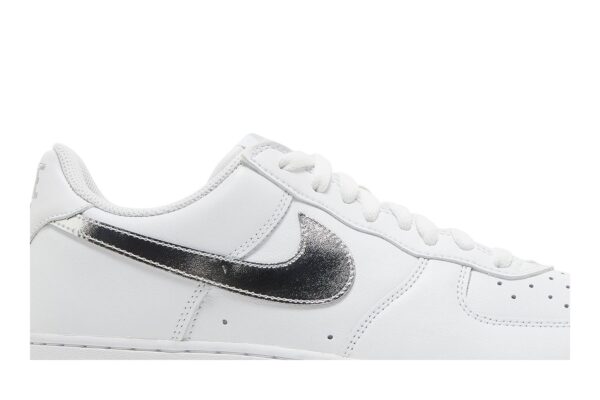 Nike Air Force 1 '07 Low Color of the Month White Metallic Silver DZ6755-100 - Brosneaker photo 2